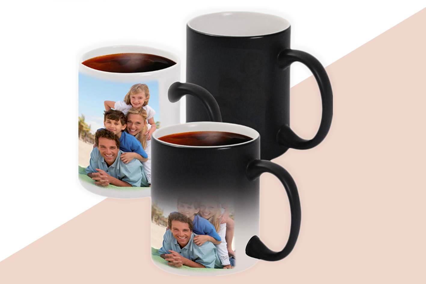 Tasse magique personnalisée - Tasse magique personnalisée