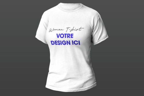 tee-shirt femme blanc