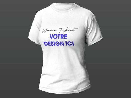 tee-shirt femme blanc