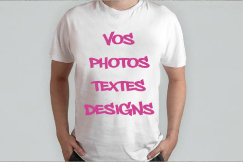 T-shirt personnalisé homme