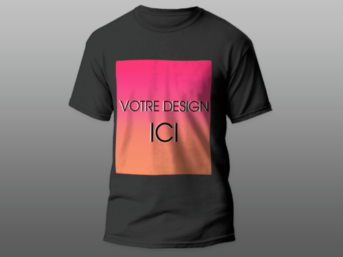 Tee-shirt femme noir